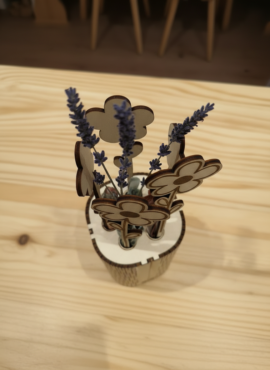 Geldgeschenk "Blumenvase"