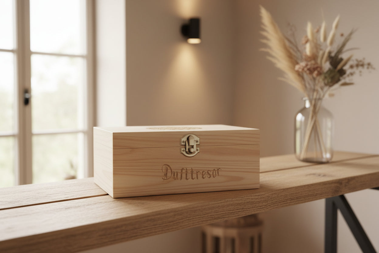 Dufttresor für ätherische Öle (Blume des Lebens)