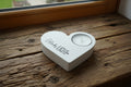 Teelicht in Herzform