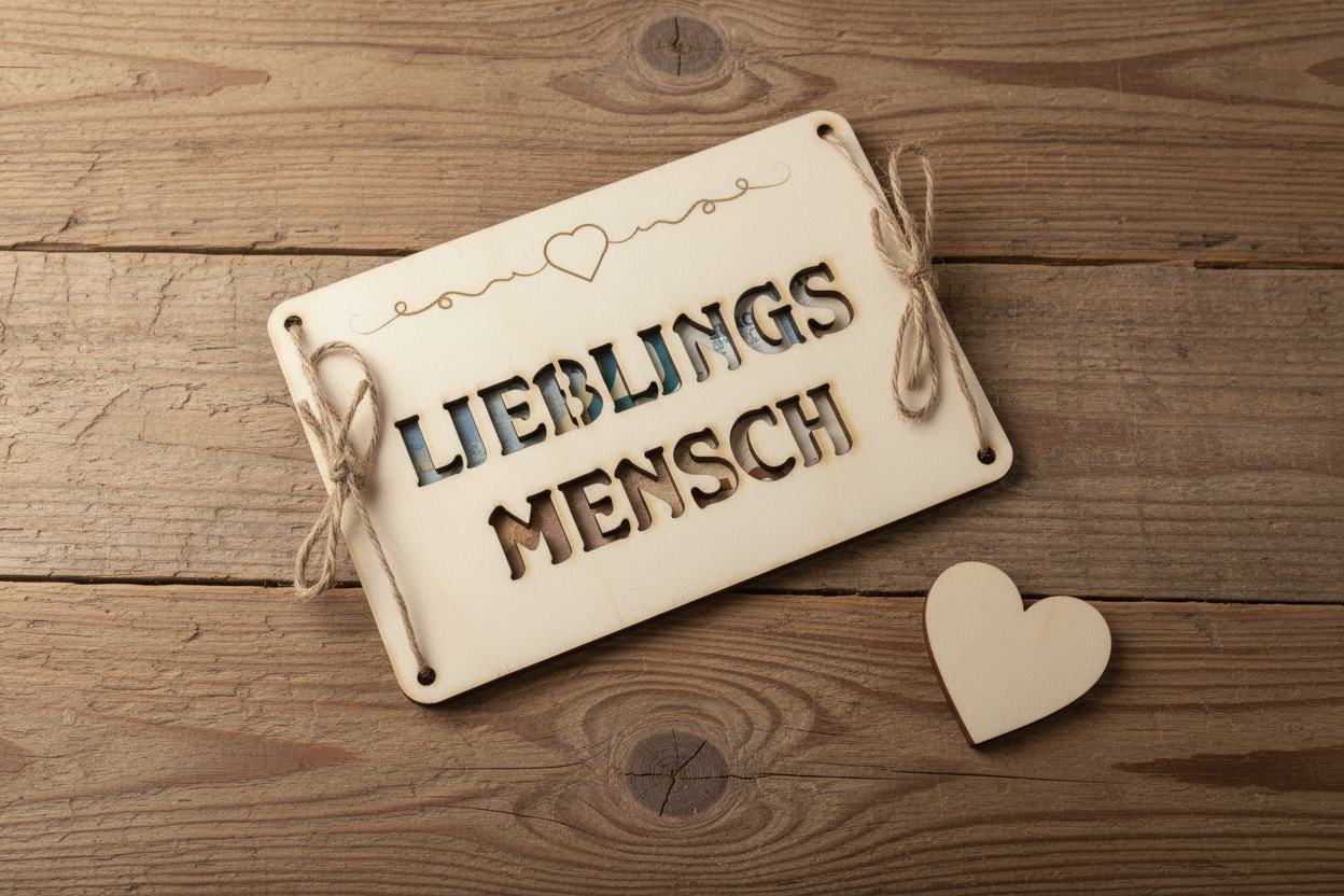 Geldgeschenk "Lieblingsmensch"